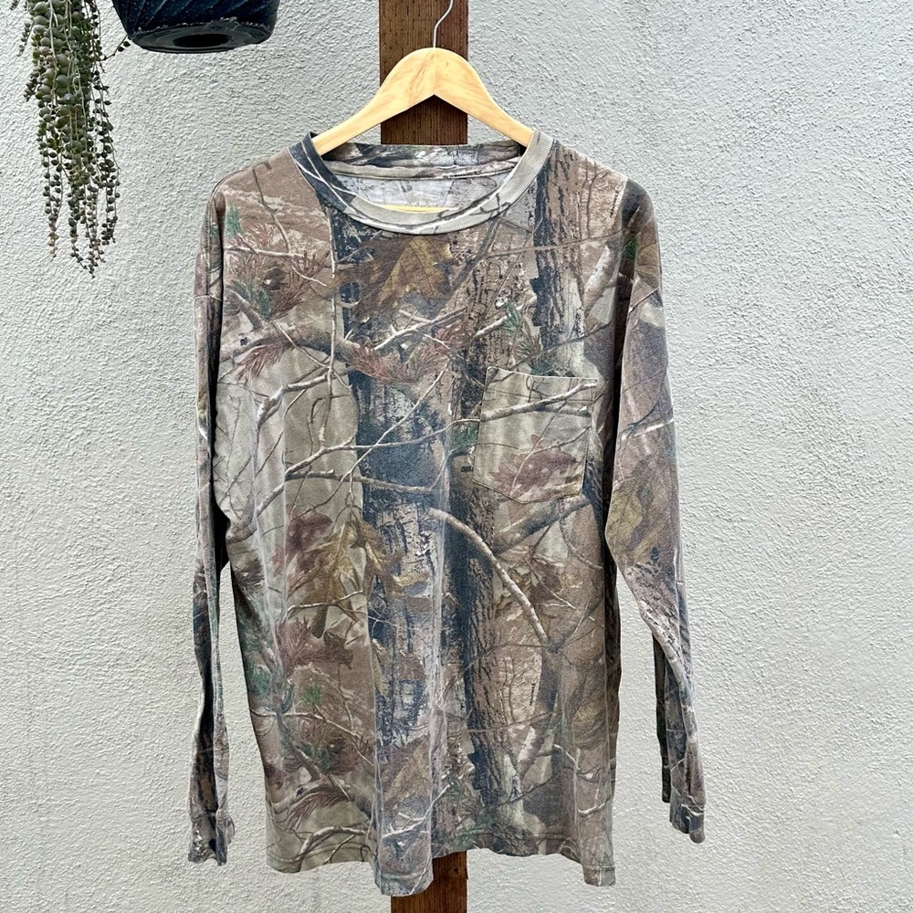 Cabellas Camouflage Long Sleeve Men's Shirt